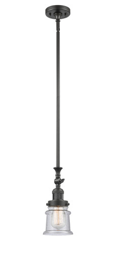 Franklin Restoration LED Mini Pendant in Oil Rubbed Bronze (405|206OBG184SLED)