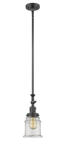 Franklin Restoration One Light Mini Pendant in Oil Rubbed Bronze (405|206OBG182)