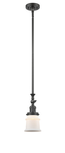 Franklin Restoration One Light Mini Pendant in Oil Rubbed Bronze (405|206OBG181S)