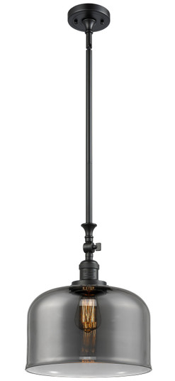 Franklin Restoration One Light Mini Pendant in Matte Black (405|206BKG73L)
