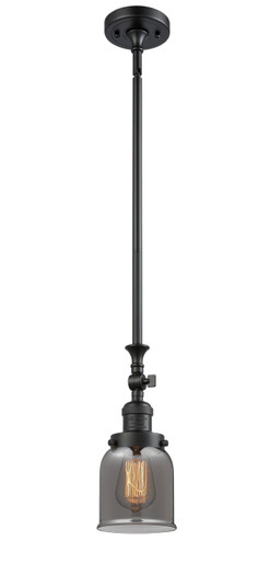 Franklin Restoration LED Mini Pendant in Matte Black (405|206BKG53LED)