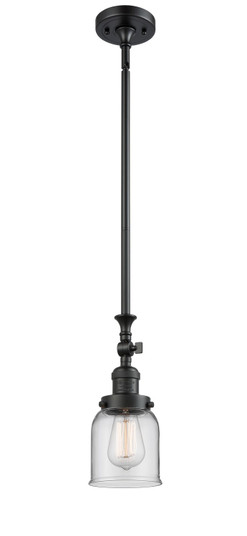 Franklin Restoration LED Mini Pendant in Matte Black (405|206BKG52LED)