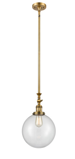 Franklin Restoration LED Mini Pendant in Brushed Brass (405|206BBG20210LED)