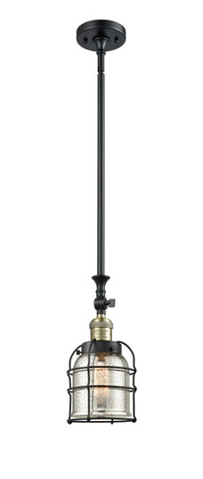 Franklin Restoration LED Mini Pendant in Black Antique Brass (405|206BABG58CELED)