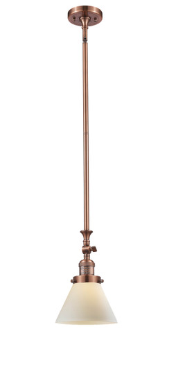 Franklin Restoration LED Mini Pendant in Antique Copper (405|206ACG41LED)