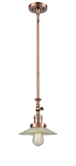 Franklin Restoration One Light Mini Pendant in Antique Copper (405|206ACG2)