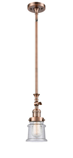 Franklin Restoration LED Mini Pendant in Antique Copper (405|206ACG184SLED)
