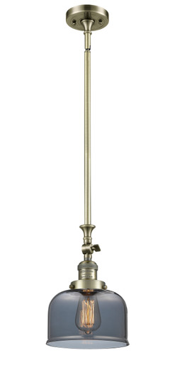 Franklin Restoration One Light Mini Pendant in Antique Brass (405|206ABG73)