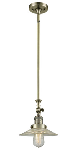 Franklin Restoration LED Mini Pendant in Antique Brass (405|206ABG2LED)