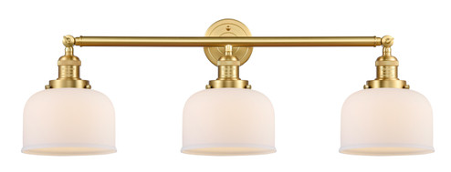 Franklin Restoration Three Light Bath Vanity in Satin Gold (405|205SGG71)