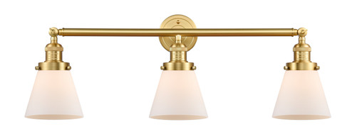 Franklin Restoration LED Bath Vanity in Satin Gold (405|205SGG61LED) Franklin Restoration LED Bath Vanity in Satin Gold (405|205SGG61LED)