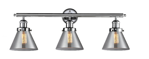 Franklin Restoration Three Light Bath Vanity in Polished Chrome (405|205PCG43)