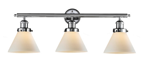 Franklin Restoration Three Light Bath Vanity in Polished Chrome (405|205PCG41)