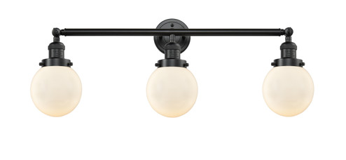 Franklin Restoration Three Light Bath Vanity in Oil Rubbed Bronze (405|205OBG2016) Franklin Restoration Three Light Bath Vanity in Oil Rubbed Bronze (405|205OBG2016)