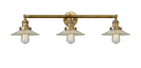 Franklin Restoration Three Light Bath Vanity in Brushed Brass (405|205BBG2)