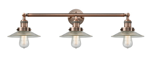 Franklin Restoration Three Light Bath Vanity in Antique Copper (405|205ACG2)
