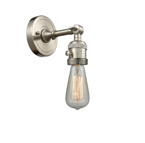 Franklin Restoration One Light Wall Sconce in Brushed Satin Nickel (405|203SWSN)