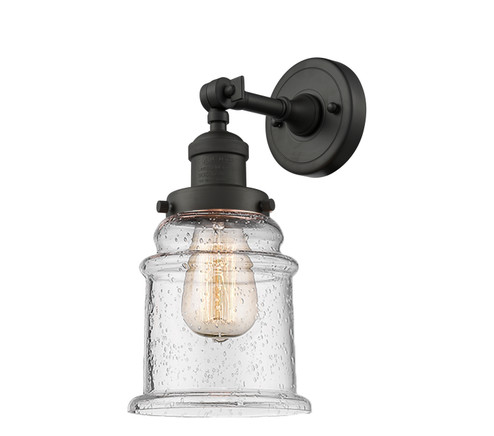 Franklin Restoration One Light Wall Sconce in Oil Rubbed Bronze (405|203OBG184)