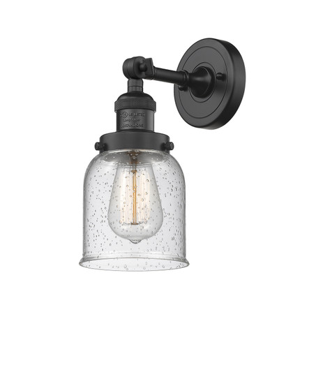 Franklin Restoration LED Wall Sconce in Matte Black (405|203BKG54LED)