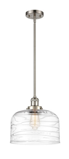 Franklin Restoration One Light Mini Pendant in Brushed Satin Nickel (405|201SSNG713L)