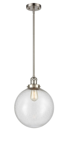 Franklin Restoration LED Mini Pendant in Brushed Satin Nickel (405|201SSNG20412LED)