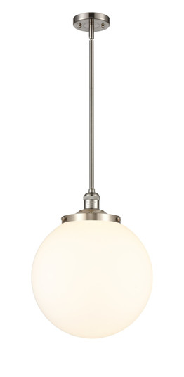 Franklin Restoration One Light Pendant in Brushed Satin Nickel (405|201SSNG20114)