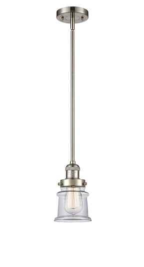 Franklin Restoration LED Mini Pendant in Brushed Satin Nickel (405|201SSNG182SLED)