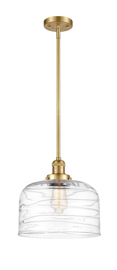 Franklin Restoration One Light Mini Pendant in Satin Gold (405|201SSGG713L) Franklin Restoration One Light Mini Pendant in Satin Gold (405|201SSGG713L)