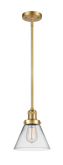 Franklin Restoration One Light Mini Pendant in Satin Gold (405|201SSGG42) Franklin Restoration One Light Mini Pendant in Satin Gold (405|201SSGG42)