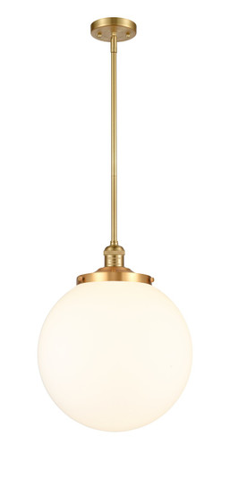 Franklin Restoration LED Pendant in Satin Gold (405|201SSGG20114LED) Franklin Restoration LED Pendant in Satin Gold (405|201SSGG20114LED)