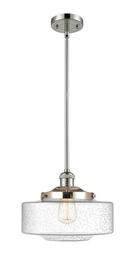 Franklin Restoration One Light Mini Pendant in Polished Nickel (405|201SPNG69412)