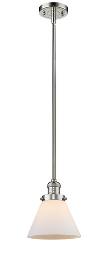 Franklin Restoration One Light Mini Pendant in Polished Nickel (405|201SPNG41)