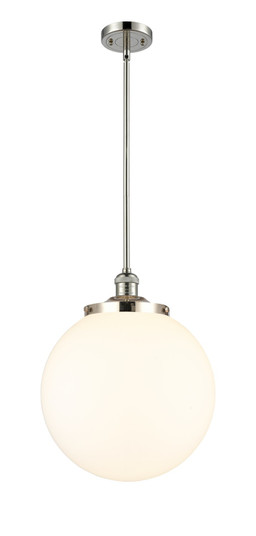 Franklin Restoration One Light Pendant in Polished Nickel (405|201SPNG20114)