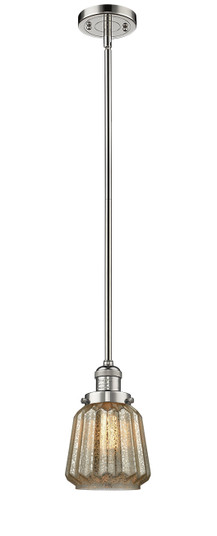 Franklin Restoration LED Mini Pendant in Polished Nickel (405|201SPNG146LED)
