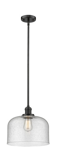 Franklin Restoration One Light Mini Pendant in Oil Rubbed Bronze (405|201SOBG74L)