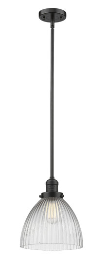Franklin Restoration One Light Mini Pendant in Oil Rubbed Bronze (405|201SOBG222)