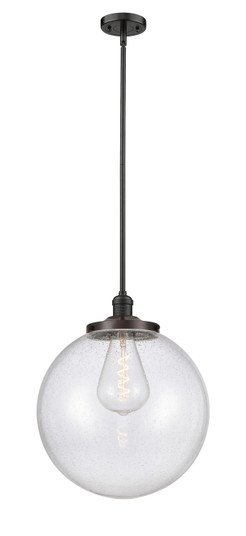 Franklin Restoration One Light Pendant in Oil Rubbed Bronze (405|201SOBG20416) Franklin Restoration One Light Pendant in Oil Rubbed Bronze (405|201SOBG20416)