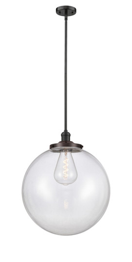 Franklin Restoration One Light Pendant in Oil Rubbed Bronze (405|201SOBG20218)