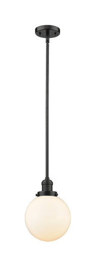 Franklin Restoration LED Mini Pendant in Oil Rubbed Bronze (405|201SOBG2018LED)