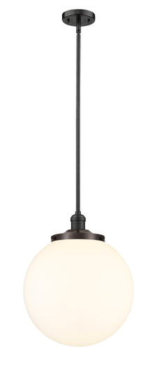 Franklin Restoration One Light Pendant in Oil Rubbed Bronze (405|201SOBG20114)