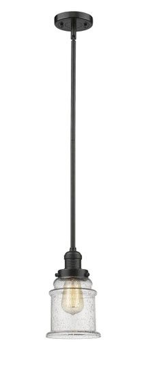 Franklin Restoration LED Mini Pendant in Oil Rubbed Bronze (405|201SOBG184LED)