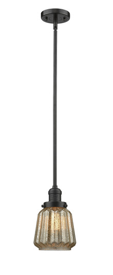 Franklin Restoration LED Mini Pendant in Oil Rubbed Bronze (405|201SOBG146LED)
