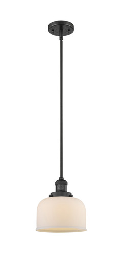 Franklin Restoration LED Mini Pendant in Matte Black (405|201SBKG71LED)