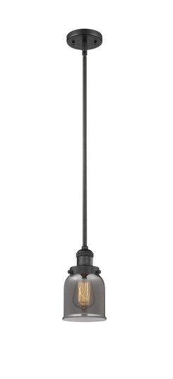 Franklin Restoration One Light Mini Pendant in Matte Black (405|201SBKG53)