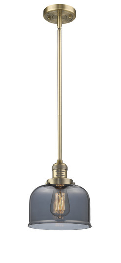 Franklin Restoration One Light Mini Pendant in Brushed Brass (405|201SBBG73)