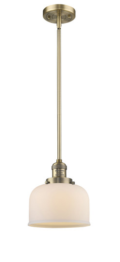 Franklin Restoration One Light Mini Pendant in Brushed Brass (405|201SBBG71)