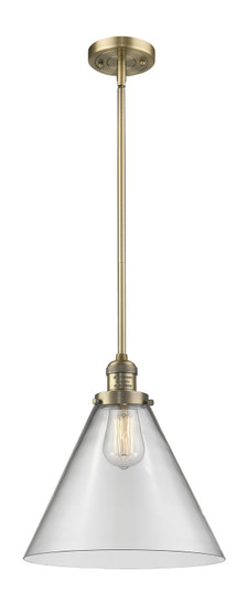 Franklin Restoration LED Mini Pendant in Brushed Brass (405|201SBBG42LLED)