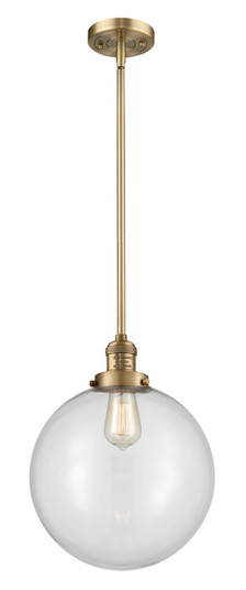 Franklin Restoration LED Mini Pendant in Brushed Brass (405|201SBBG20212LED)