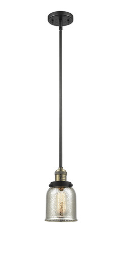 Franklin Restoration One Light Mini Pendant in Black Antique Brass (405|201SBABG58)