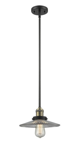 Franklin Restoration LED Mini Pendant in Black Antique Brass (405|201SBABG2LED)